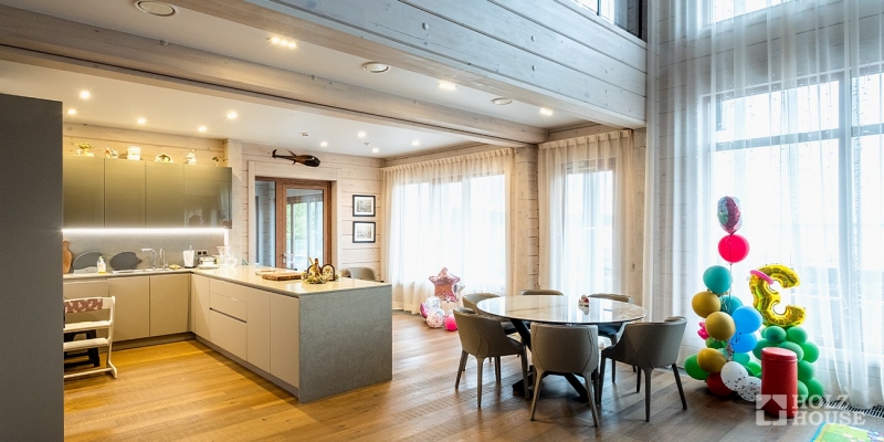 Изысканный двухэтажный дом из клееного бруса по проекту Австрия v3 - фото 9 на сайте Holz House